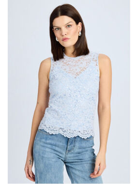 Generation Love Henrietta Sequin Lace Top NWT Size M